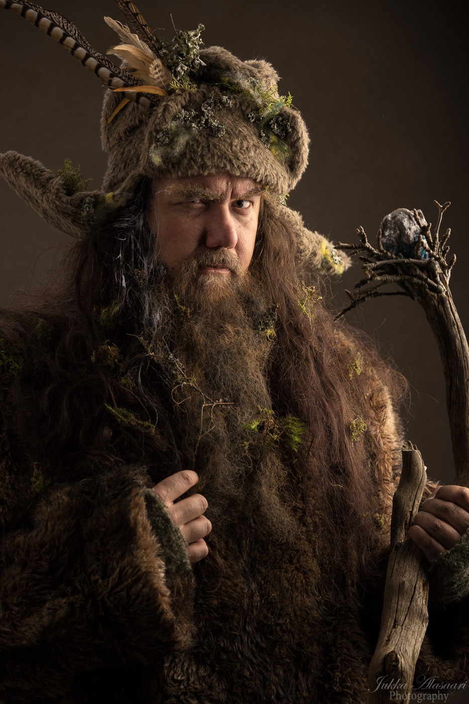 Radagast the Brown of Middle Earth conceptual photography